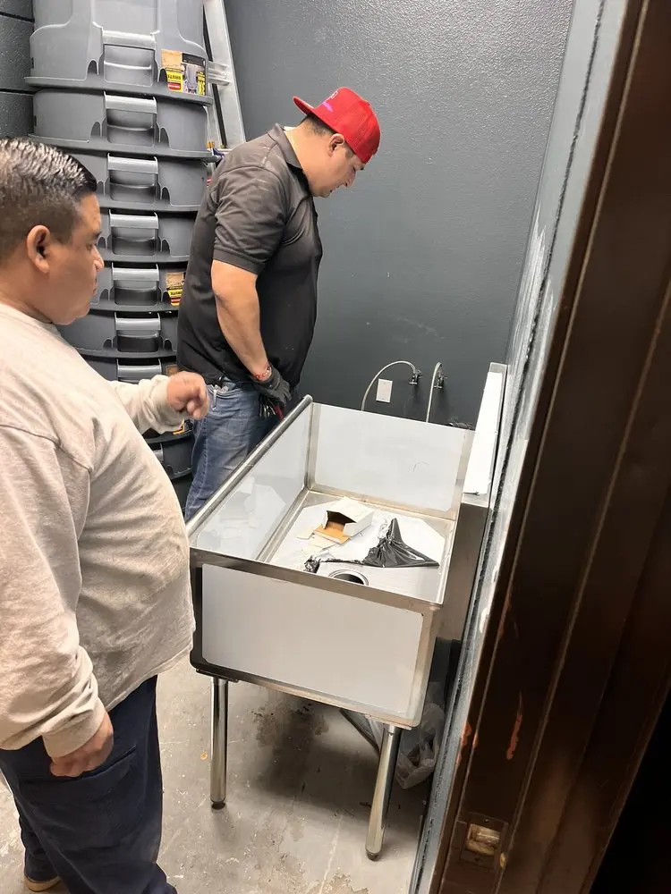 Commercial plumbing and sink installation in Cheektowaga
