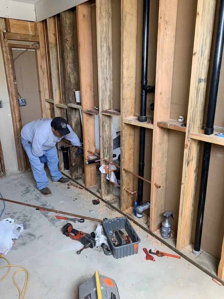 Commercial rough-in plumbing for Gas Line Repair in Cheektowaga